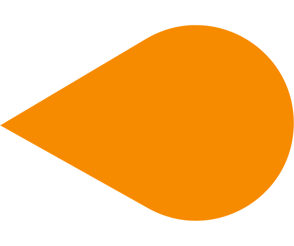 Grafisch element - oranje